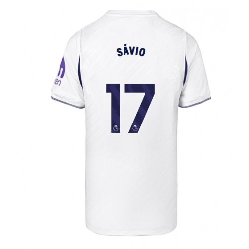 Tottenham Hotspur Savio #17 Maglia Gara Casa Repliche 2026-27 Maniche Corte Tottenham Hotspur Savio #17 Maglia Gara Casa Repliche 2026-27 Maniche Corte
